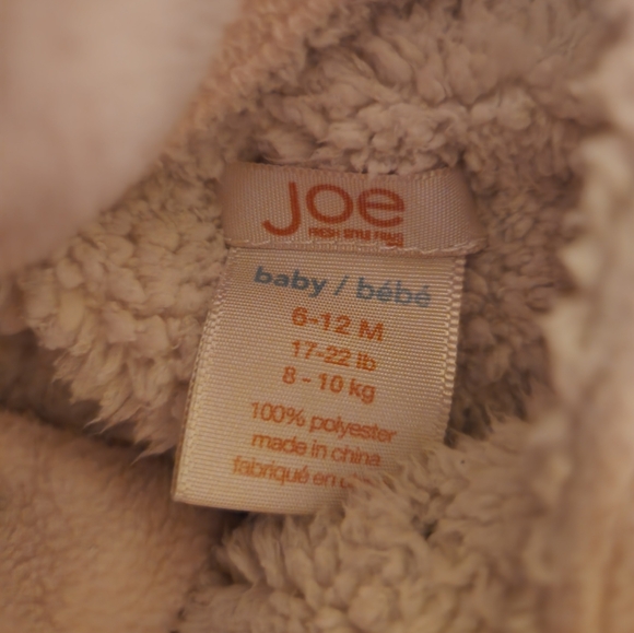 Infant fuzzy snow suit - Picture 6 of 6